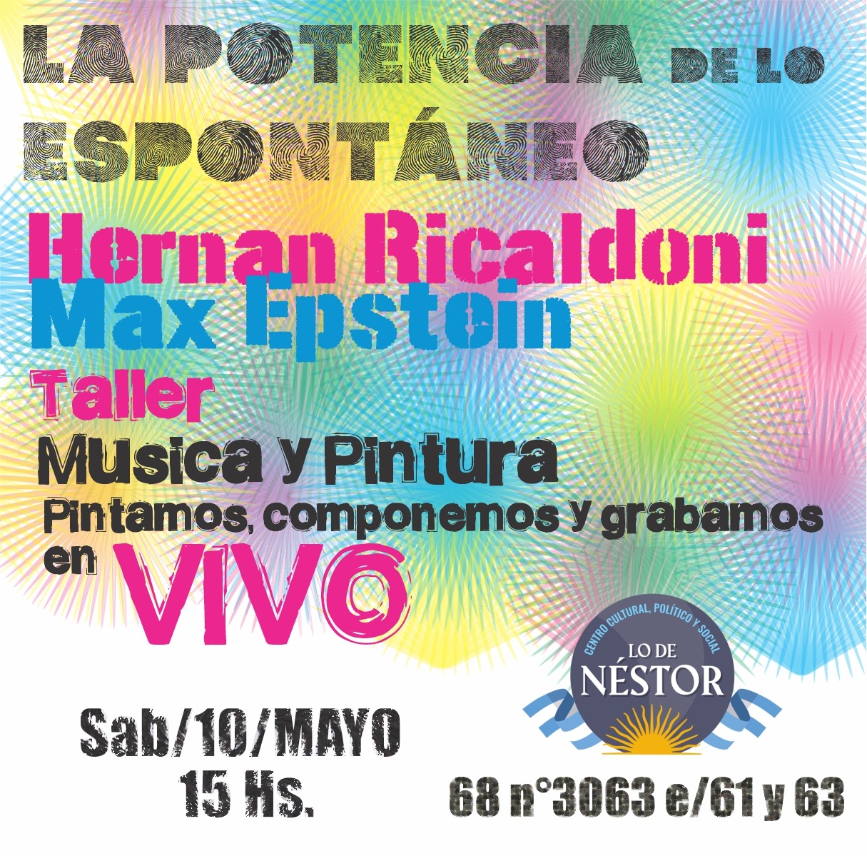 Charlas, deporte, música y arte en &quot;Lo de Néstor&quot;